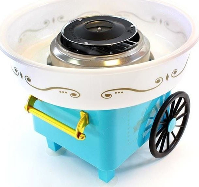 Makina për pambuk sheqeri Aptel Carnival, 500W, tas 30cm, blu
