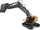 Lodër eskavator Jamara Volvo EC160E me telekomandë 2.4GHz, shkallë 1:16, i verdhë