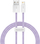 Кабел USB во Lightning Baseus CALD000405, 1m, 2.4A, виолетов