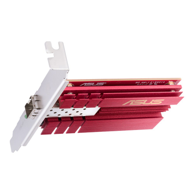 Kartë rrjeti Asus XG-C100F, 10Gb/s, PCI Express x4, e kuqe