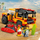 Lodër ndërtimi LEGO City Lifeguard Beach Rescue Truck, set plazhi, kamion shpëtimi, shumëngjyrësh