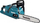 Sharrë zinxhir pa kabllo Makita UC011GT101, 40V, e gjelbër