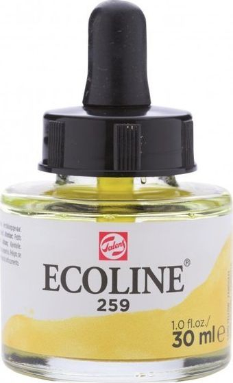 Bojë uji Talens Ecoline 259, 30 ml, Sand Yellow