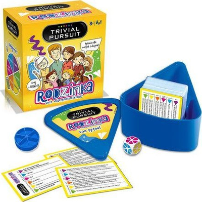 Lojë tavoline Trivial Pursuit Family Winning Moves, familjare, kuiz