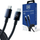 Kabllo USB 3MK Hyper, USB C në Lightning, 1.2 m, e zezë