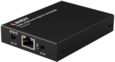 Zgjatues HDMI KVM Lindy Receiver, Full HD 1080p, mbi IP, i zi