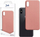 Mbulesë 3mk Matt Case Lychee për Apple iPhone X XS, mat, e zezë