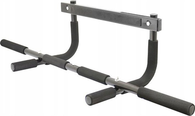 Шипка за влечење MASTER Multifunctional Pull-Up Bar, за врата, до 130 kg, црна