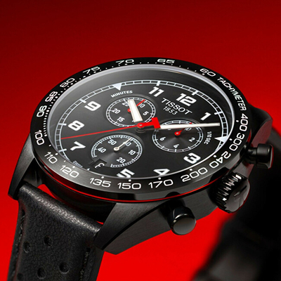Orë për meshkuj Tissot PRS 516 Quartz Chronograph T131.617.36.052.00, e zezë