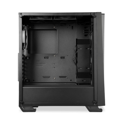 Kuti kompjuteri iBOX Wizard 4 OW4, ATX, RGB, e zezë