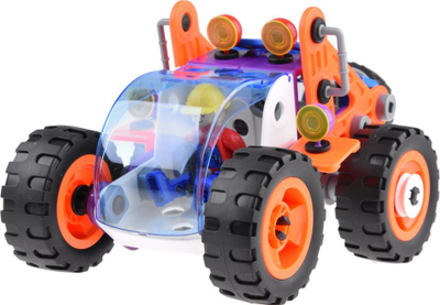 Set ndërtimi Jiasmile Electric Toy Cars, 244 pjesë, 7 në 1, shumëngjyrësh
