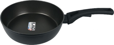 Tigan Maestro Frying Pan 24cm, alumini, veshje ILAG, i zi