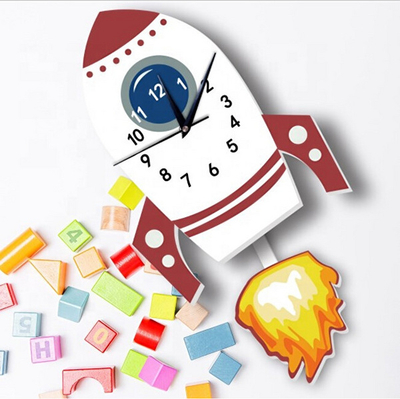 Orë muri WeTime Rocket