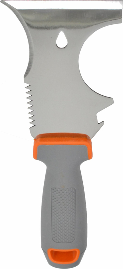 Mister multifunksional AWTOOLS Black Line AW30319BL, inox, dorezë ergonomike, gri portokalli