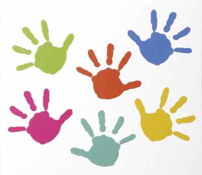 Dosje portretesh për fëmijë Daiber Hands, 13x18 cm, 25 copë, shumëngjyrëshe