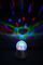 Dritë disko MUSIC Party Starter, LED shumëngjyrëshe, rrotulluese, me bazë të zezë