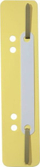 Kapëse dosjesh Durable File Fasteners, 4 vrima, set 25 copë, të verdha