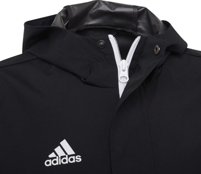 Xhaketë për fëmijë Entrada 22 Adidas, 5-6, e zezë