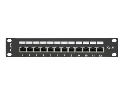 Patch panel Intellinet 12 porta, 1U 10", Cat.6 FTP, i zi