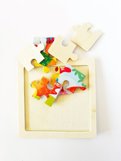 Set puzzle Hutini 10041, 4 copë