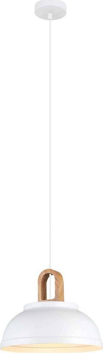 Llambë varëse Netlighting ITLMDM3153/1M, 1xE27, 30cm, e bardhë