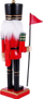 Figurë druri arrithyes Nutcracker për zbukurim, 25 cm, me shumë ngjyra