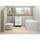 Vaskë drejtkëndore Cersanit Nike 160x70, 195L, akril, e bardhë