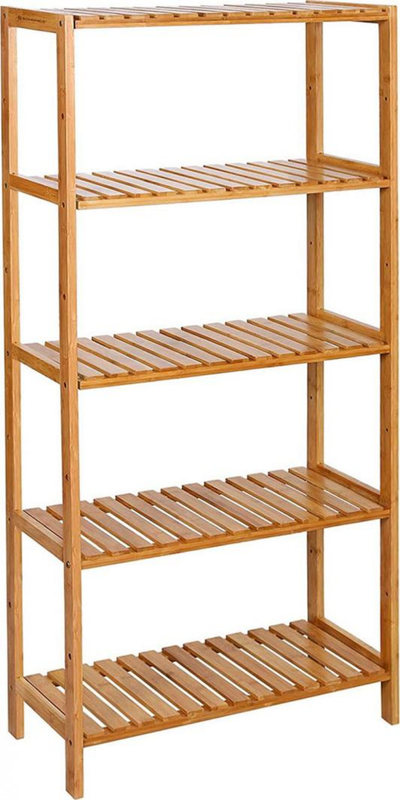 Raft Leobert Bamboo,60x26x130cm, i kaftë