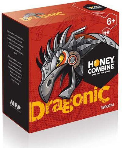 Lojë tavoline Honey Combine Dragonic, me strategji, për 2-4 lojtarë, e kuqe