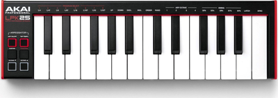 Tastierë MIDI Akai LPK 25 MKII, 25 taste, USB, e zezë