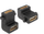Përshtatës Delock HDMI - HDMI, ngjyrë e zezë