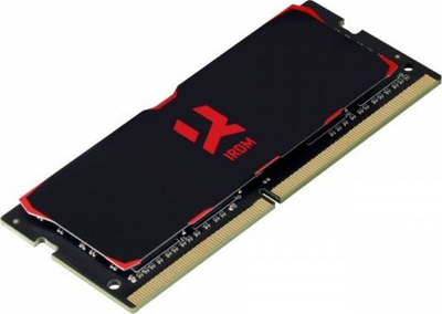 Memorie RAM për laptop Goodram IRDM, 16GB, DDR4 3200MHz CL16, e zezë