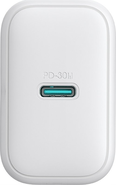 Karikues rrjeti Joyroom JR TCF24, USB C, 30W PD QC SFC, i bardhë