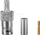 Prizë koaksiale OPTIVA BNC RG59, 75 Ohm, metalike, argjendtë