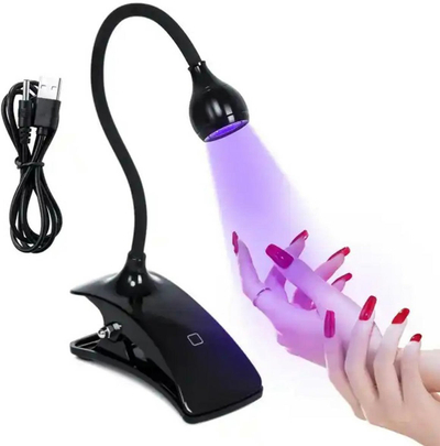 Llambë UV për thonj UV15 Mini, 5W, USB, e zezë