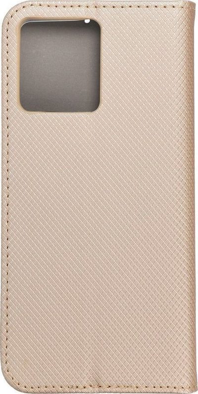Këllëf libër Motorola Moto G84, Smart Case, me magnet, ngjyrë ari