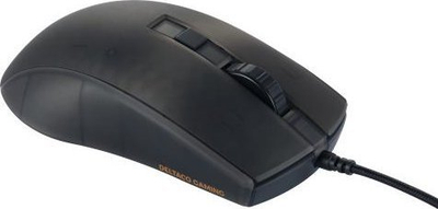 Гејминг глушец Deltaco Gaming DM310, 6200 DPI, 6 копчиња, црн проѕирен