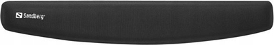 Mbështetëse kyçi Sandberg Memory Foam Wrist Rest, 48cm, kundër rrëshqitjes, e zezë