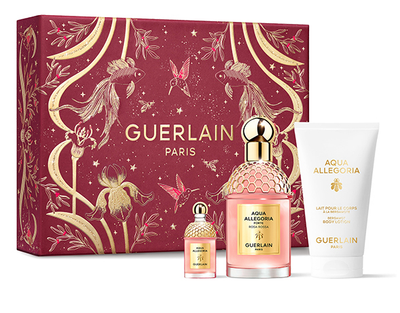 Set Guerlain EDP Aqua Allegoria 75ml + 7.5ml + losion trupi 75ml