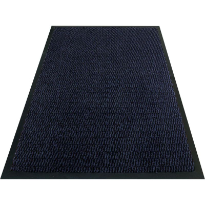 Dyshek hyrje Easy Life Mako, 90x150 cm, gomë antirrëshqitëse, blu navy