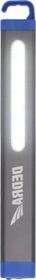 Dritë pune LED Dedra L0911 SLIM COB, 360lm, rikarikueshme me USB-C, gri me blu