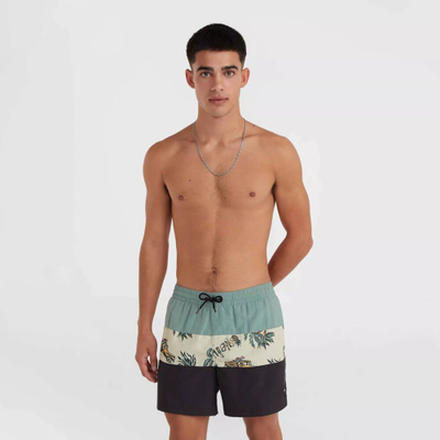 Pantallona noti O'Neill Mix and Match Cali Block, 15\", për burra, shumëngjyrëshe