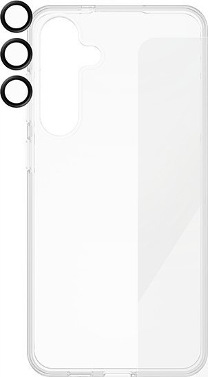 Set mbrojtës 3 në 1 PanzerGlass SAFE, për Samsung Galaxy S24+, xham mbrojtës dhe kuti TPU transparente
