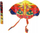 Fluturake Swede Kites, dizajn insekti, shumëngjyrëshe
