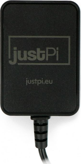 Полнач JustPi за Raspberry Pi 4B SHR-14516, 5V 3A, USB C, црн