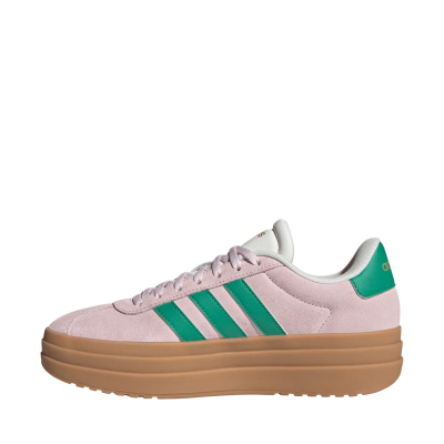 Atlete për goca Adidas VL Court Bold W JP6916, lëkurë zamuësh, taban gome