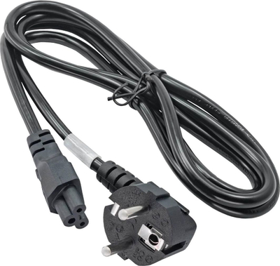 Kabllo rryme Akyga AK-NB-01C, IEC C5, 1.8m, e zezë