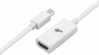 Adapter TB Mini DisplayPort në HDMI, 15 cm, i bardhë