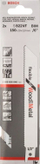 Tehe sharrë sabre Bosch S922VF 2608656040, set 5 copë, për dru dhe metal