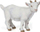 Figurinë PAPO Farmyard Friends kec i bardhë i vogël, lodër PVC, shumëngjyrëshe